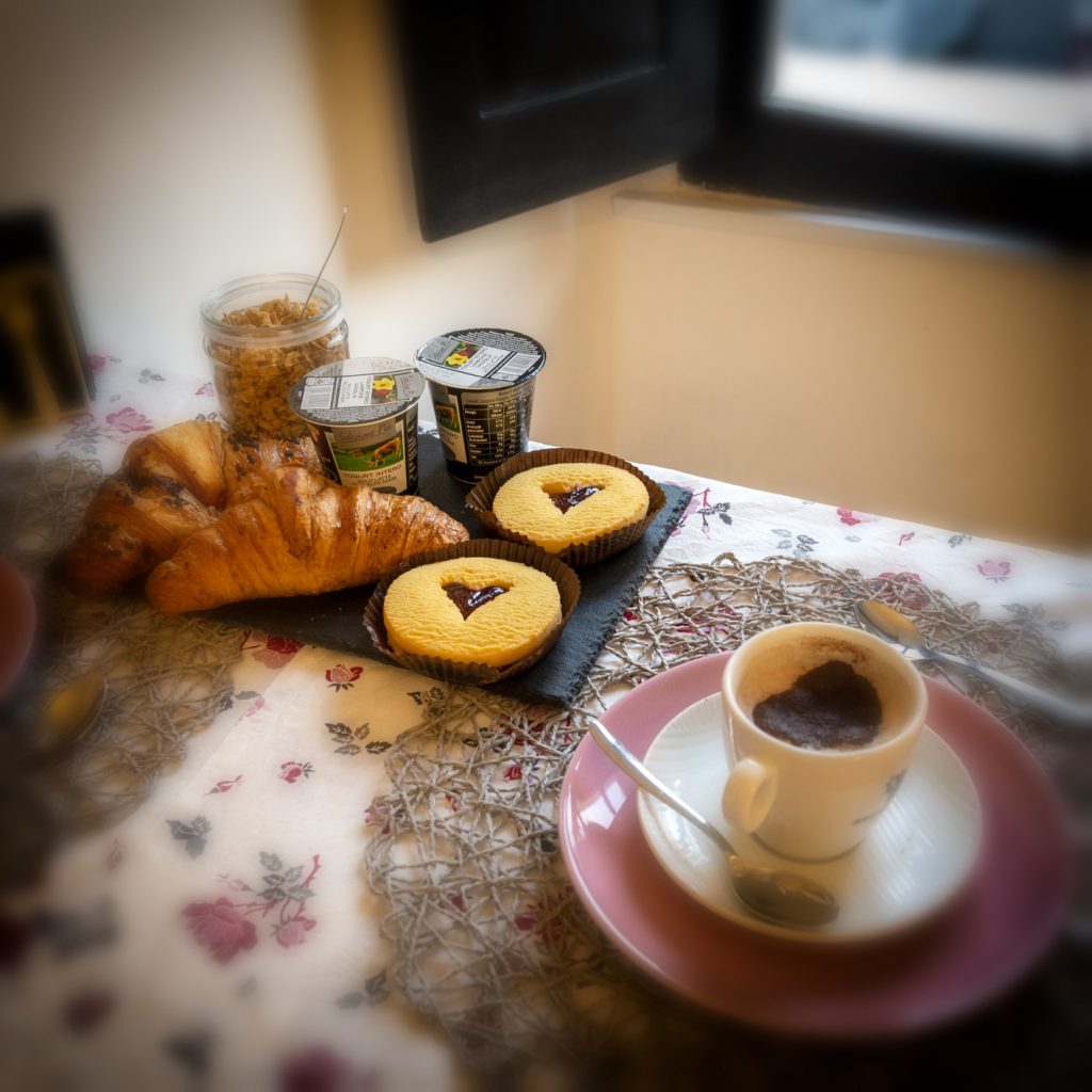 Una ricca colazione per iniziare degnamente la giornata